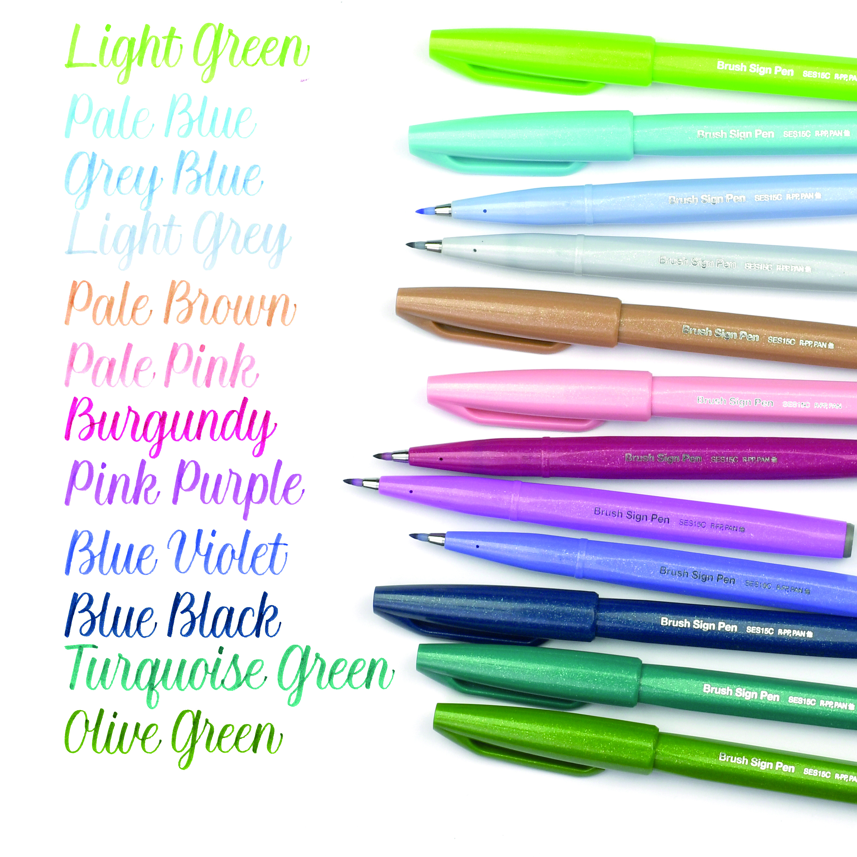 Pinselstift Set Brush Sign Pen